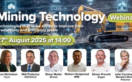 Webinar: Unlocking mining efficiency: Technologies transforming SA mines