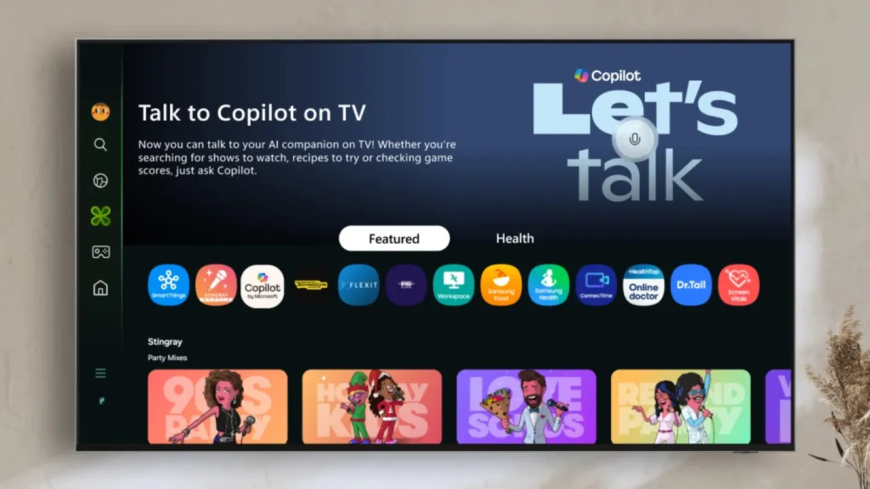Samsung squeezes Microsoft Copilot into latest slate of TVs and monitors