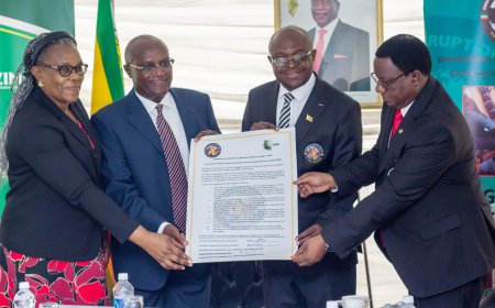 The Zimbabwe Revenue Authority, ZIMRA’s Board Signs Historic Integrity Pledge