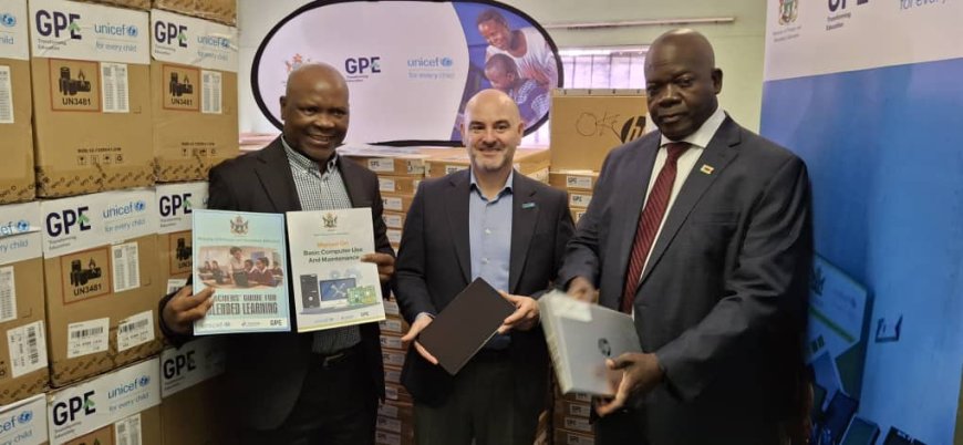 UNICEF Hands Over ICT Devices to Strengthen Digital Learning in Zimbabwe